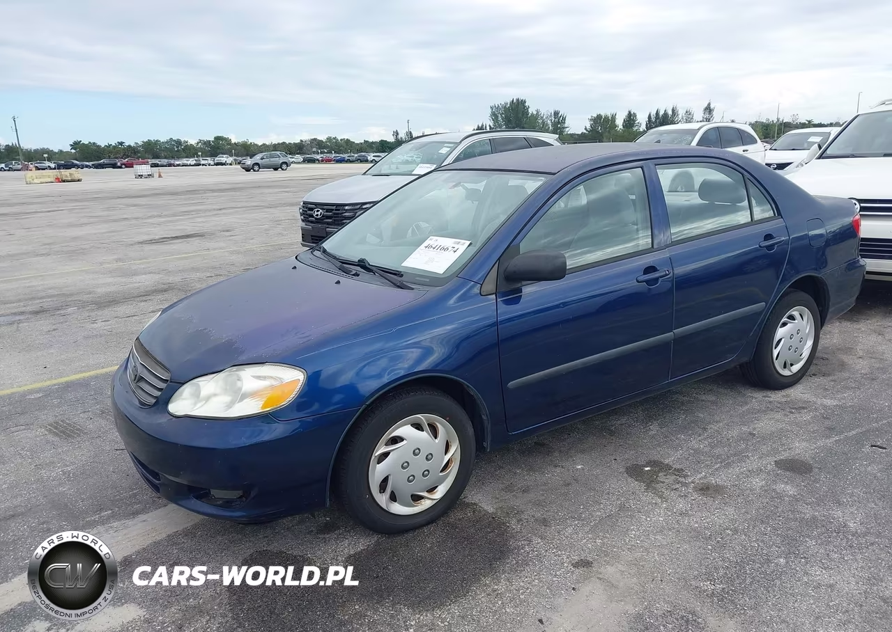 2004 Toyota Corolla Ce VIN:JTDBR32E342033982 - 2