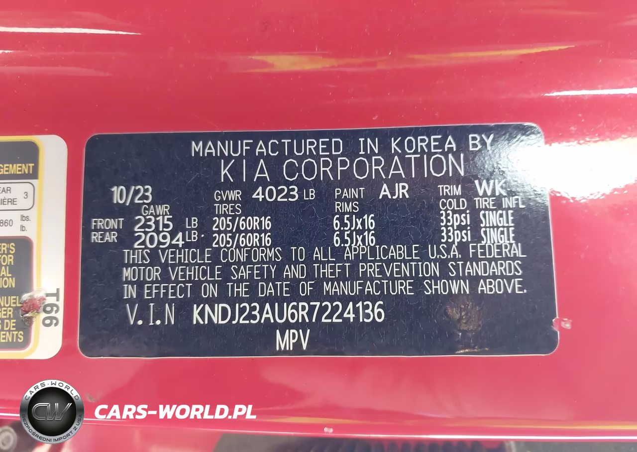 2024 Kia Soul Lx VIN:KNDJ23AU6R7224136 - 9