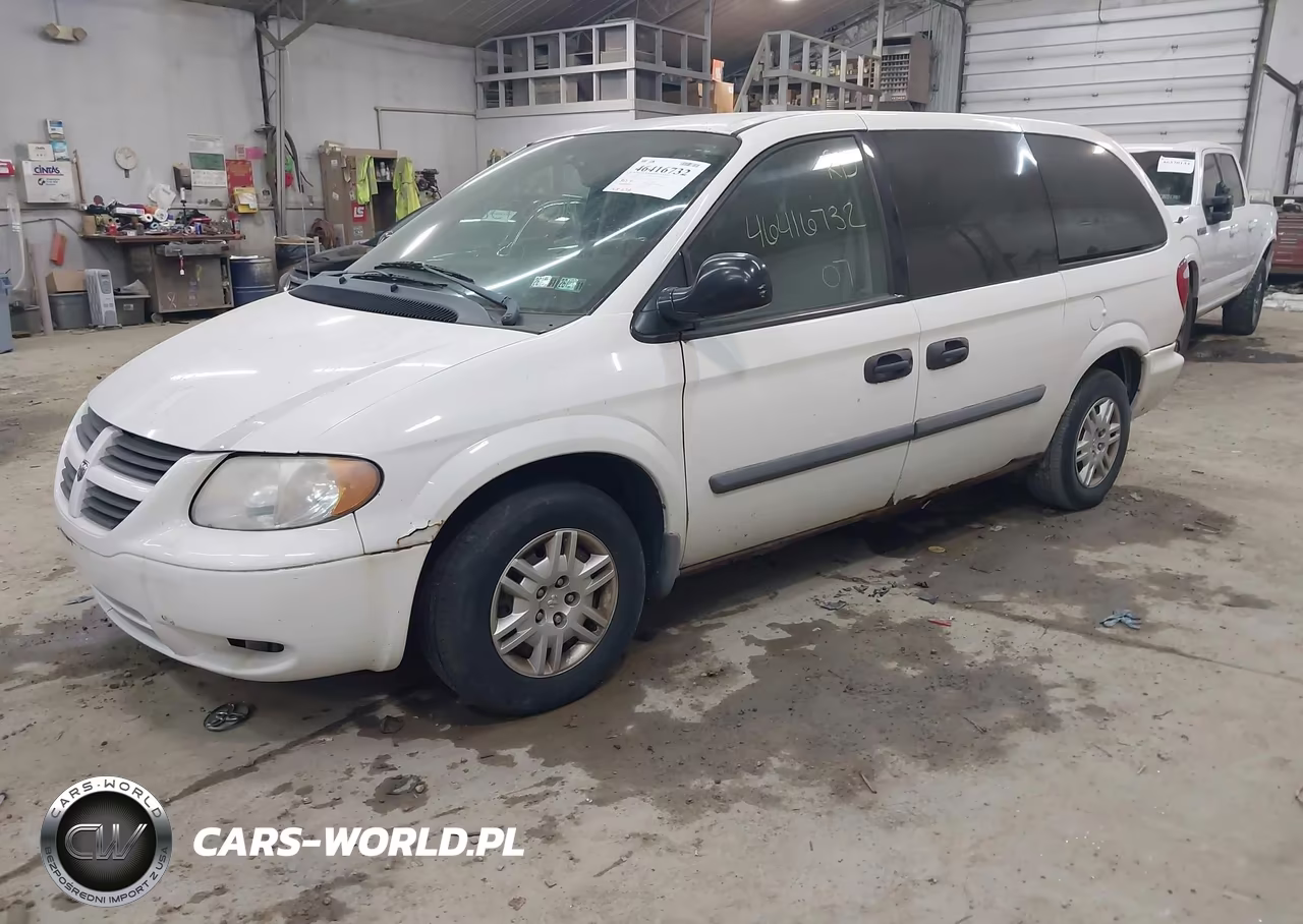 2007 Dodge Grand Caravan Se VIN:1D8GP24E37B192736 - 2