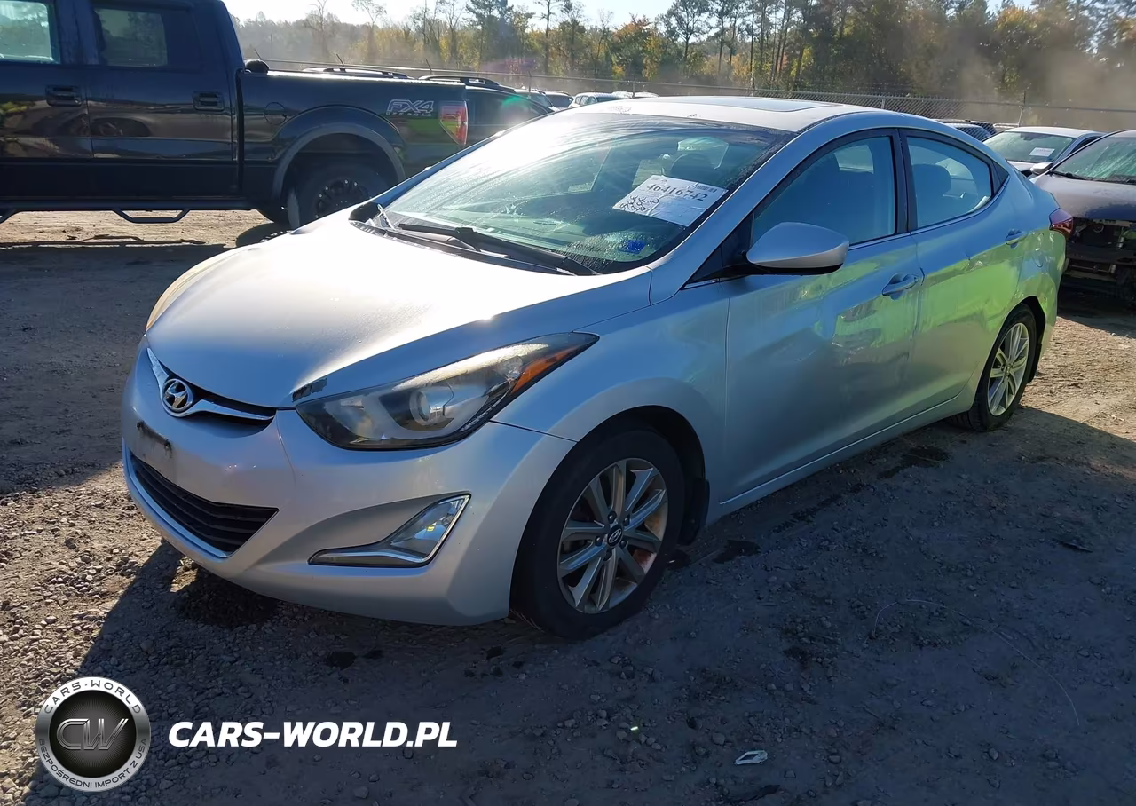 2015 Hyundai Elantra Se VIN:5NPDH4AE2FH609520 - 2