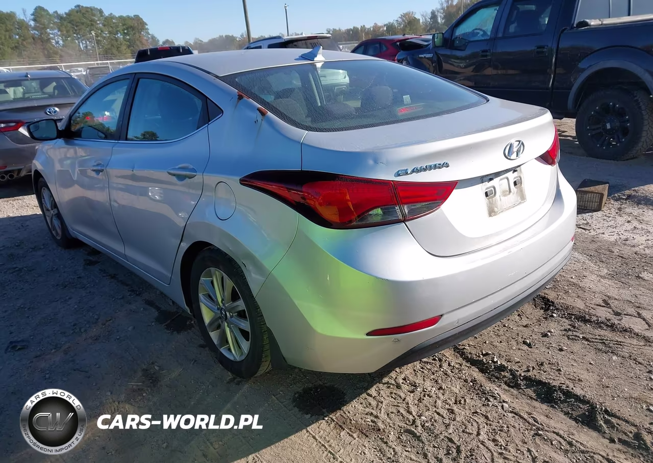 2015 Hyundai Elantra Se VIN:5NPDH4AE2FH609520 - 3