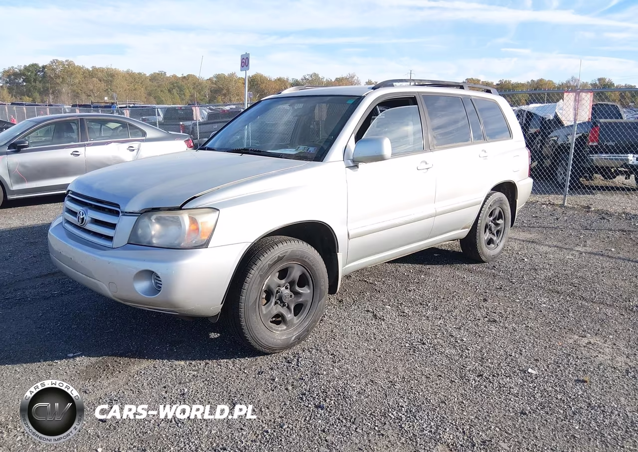 2004 Toyota Highlander VIN:JTEHD21A040029302 - 2