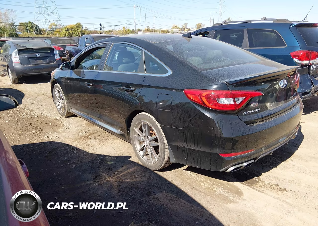 2017 Hyundai Sonata Sport 2.0T VIN:5NPE34AB2HH543871 - 3
