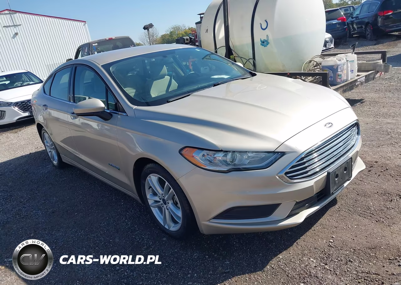 2018 Ford Fusion Hybrid S VIN:3FA6P0UU6JR101165 - 1