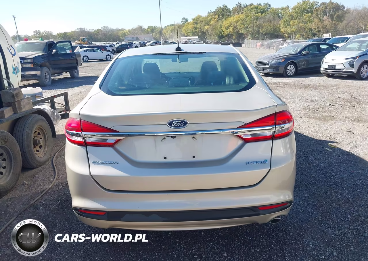 2018 Ford Fusion Hybrid S VIN:3FA6P0UU6JR101165 - 16