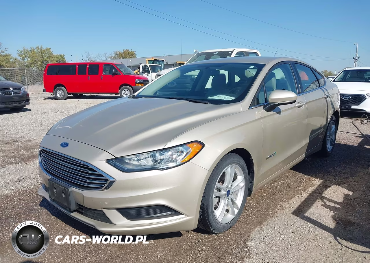 2018 Ford Fusion Hybrid S VIN:3FA6P0UU6JR101165 - 2
