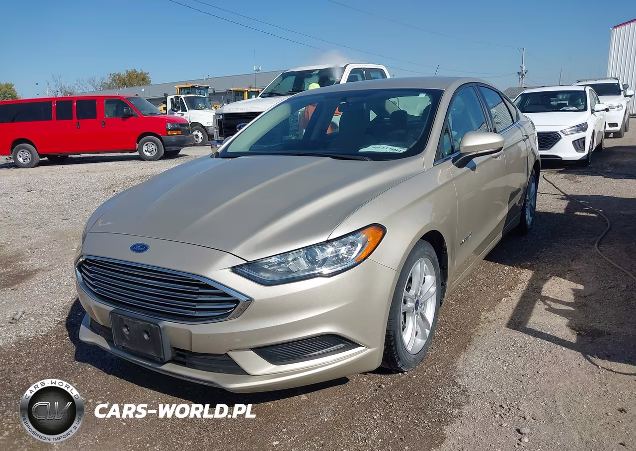 2018 Ford Fusion Hybrid S VIN:3FA6P0UU6JR101165 - 6