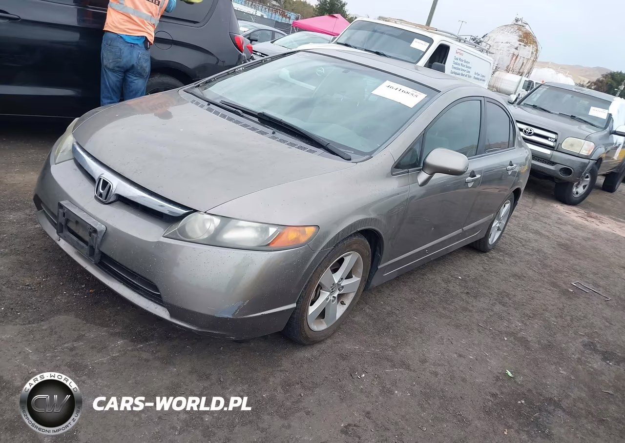 2007 Honda Civic Ex VIN:1HGFA16837L052887 - 2