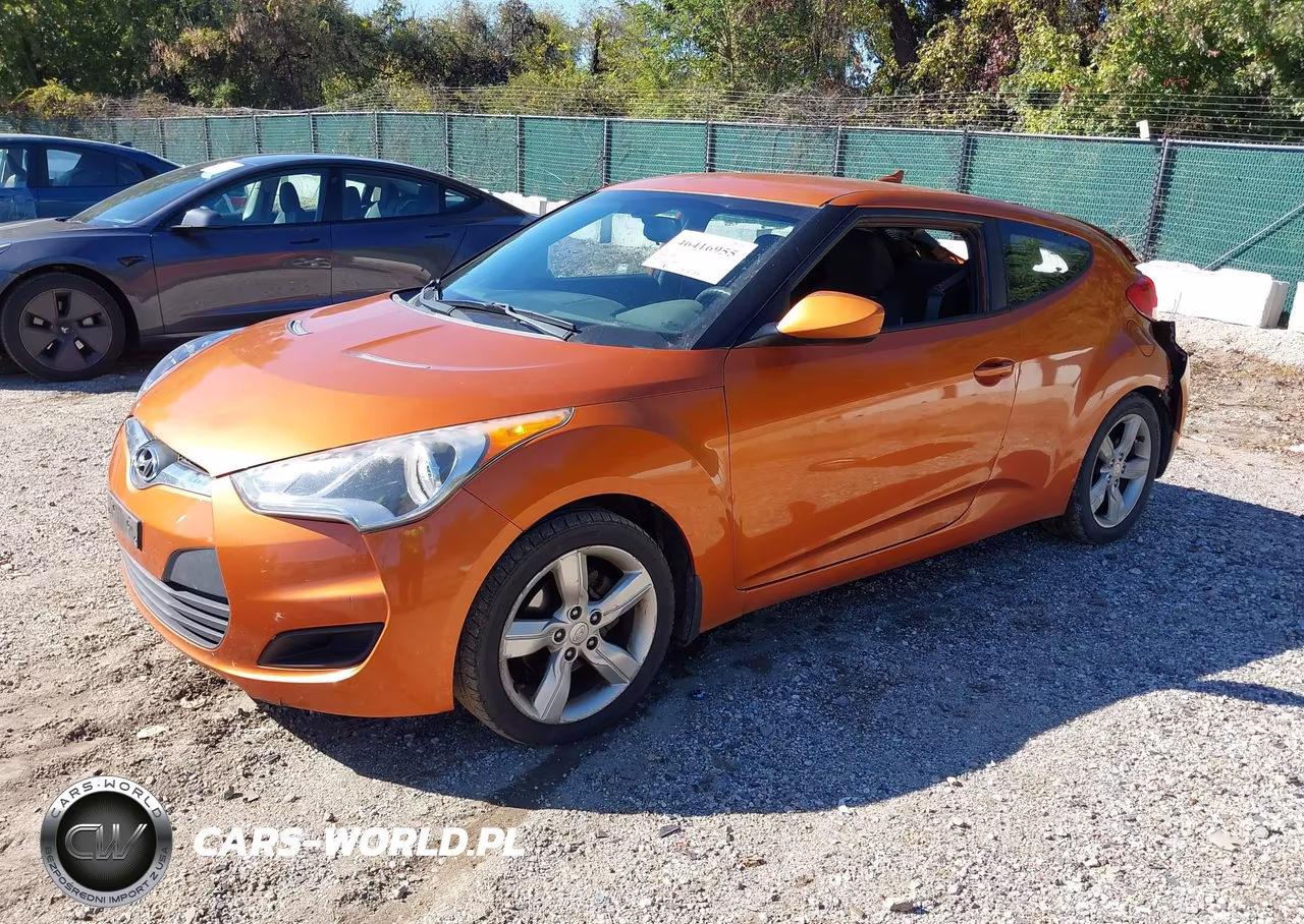 2012 Hyundai Veloster Base W-Black VIN:KMHTC6AD5CU024926 - 2