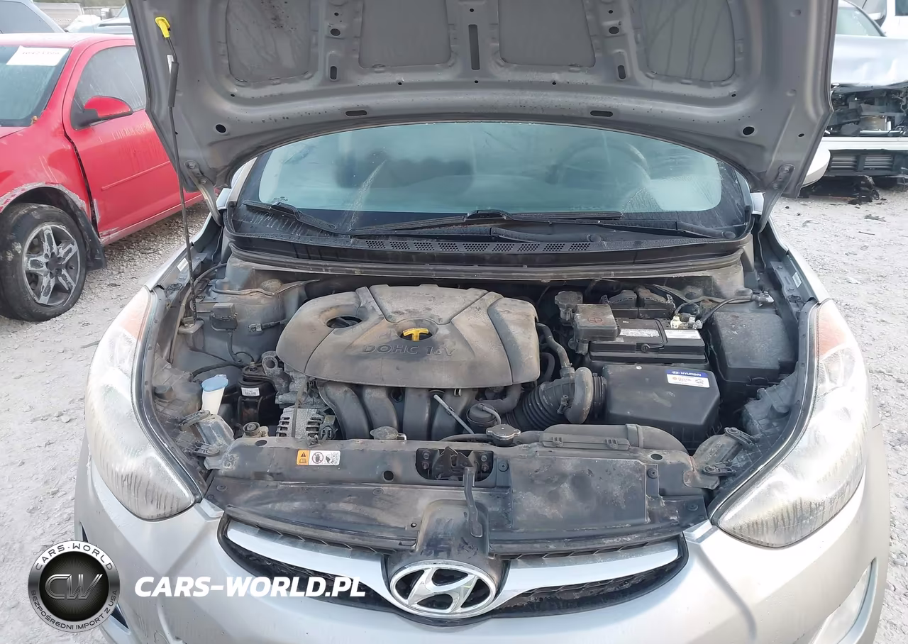 2013 Hyundai Elantra Gls VIN:KMHDH4AEXDU935709 - 10