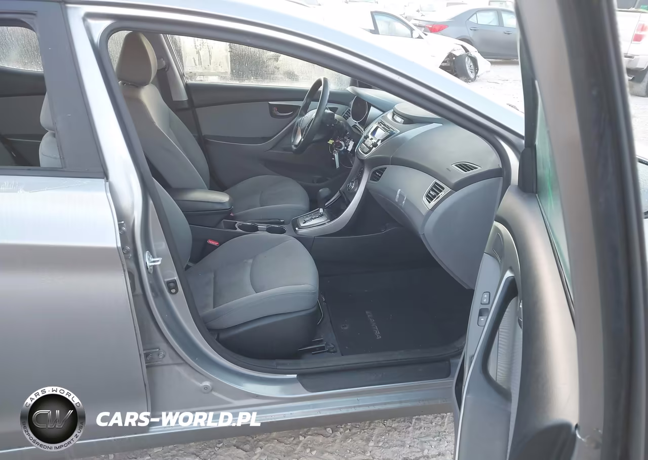 2013 Hyundai Elantra Gls VIN:KMHDH4AEXDU935709 - 5