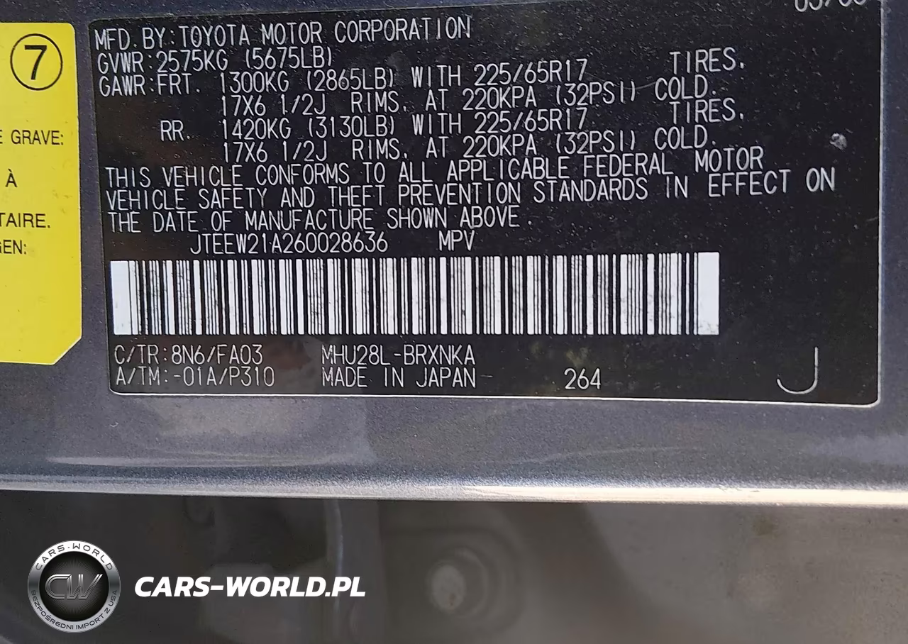 2006 Toyota Highlander Hybrid V6 VIN:JTEEW21A260028636 - 8