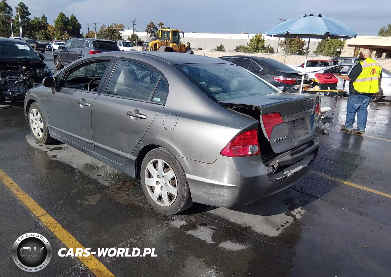 2007 Honda Civic Lx VIN:1HGFA16557L079255 - 3