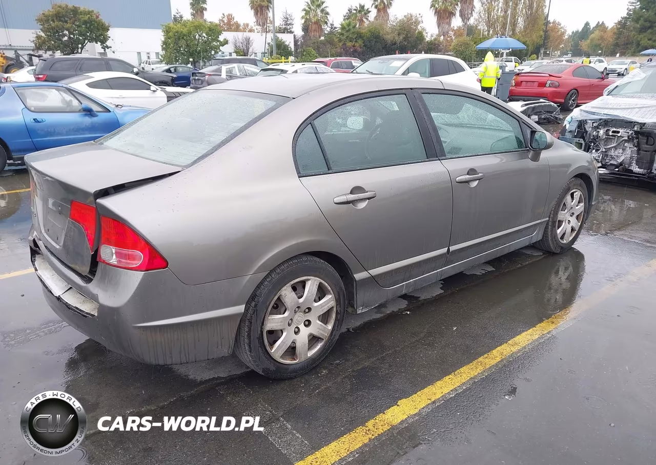 2007 Honda Civic Lx VIN:1HGFA16557L079255 - 4