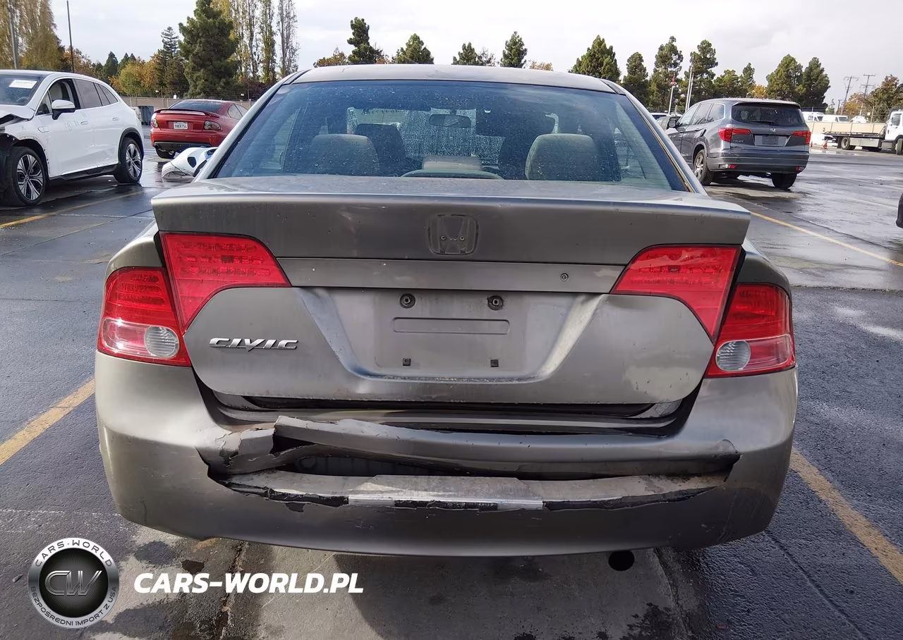 2007 Honda Civic Lx VIN:1HGFA16557L079255 - 6