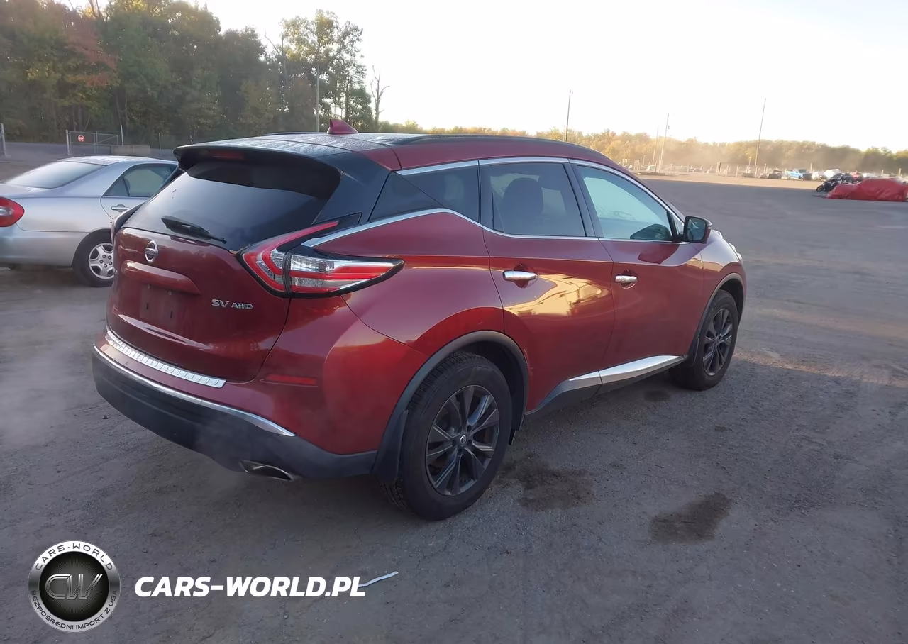 2017 Nissan Murano Sv VIN:5N1AZ2MH9HN192339 - 4