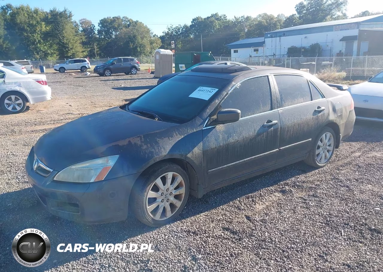 2007 Honda Accord 3.0 Ex VIN:1HGCM66577A036491 - 2