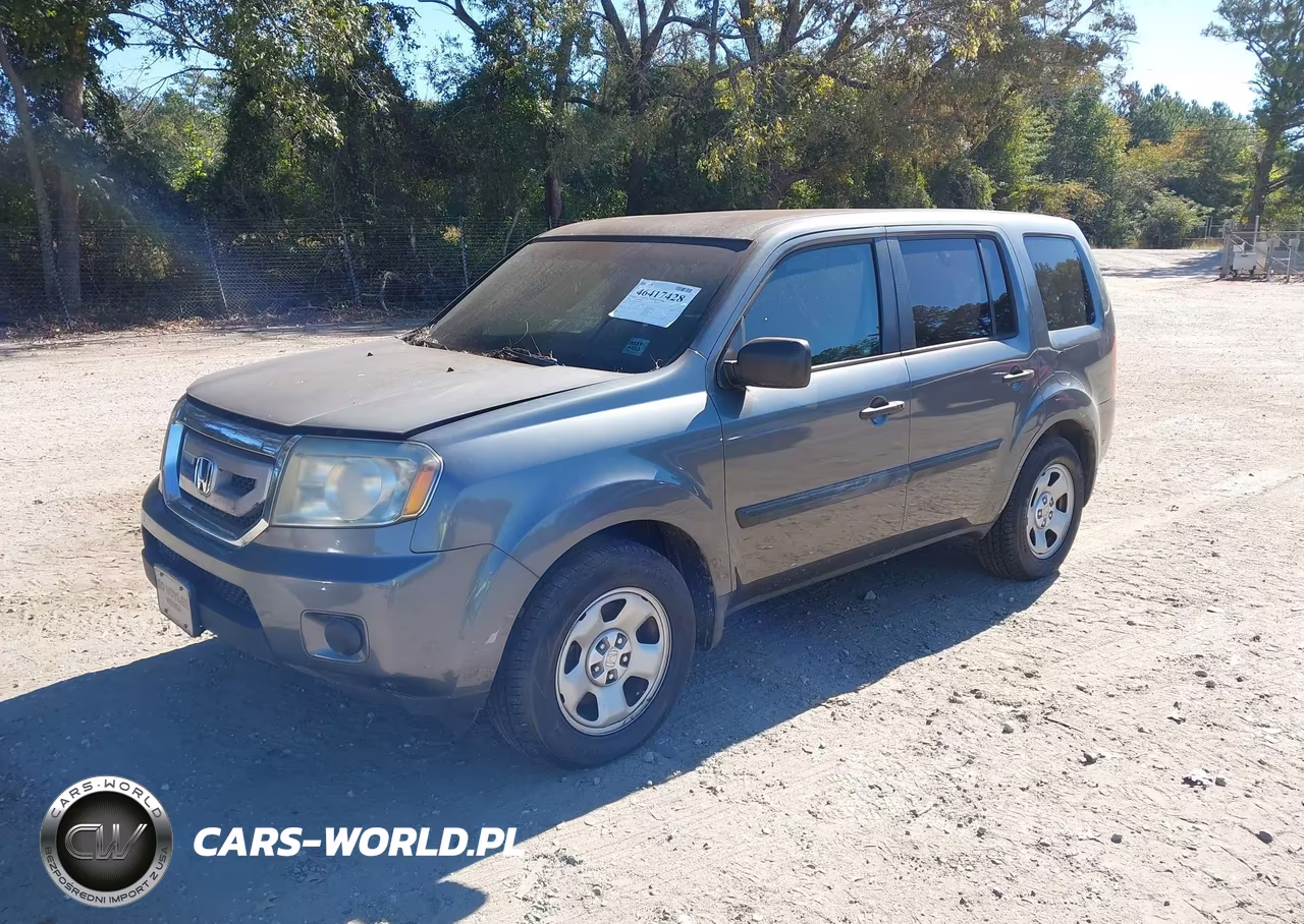 2011 Honda Pilot Lx VIN:5FNYF4H23BB100404 - 2
