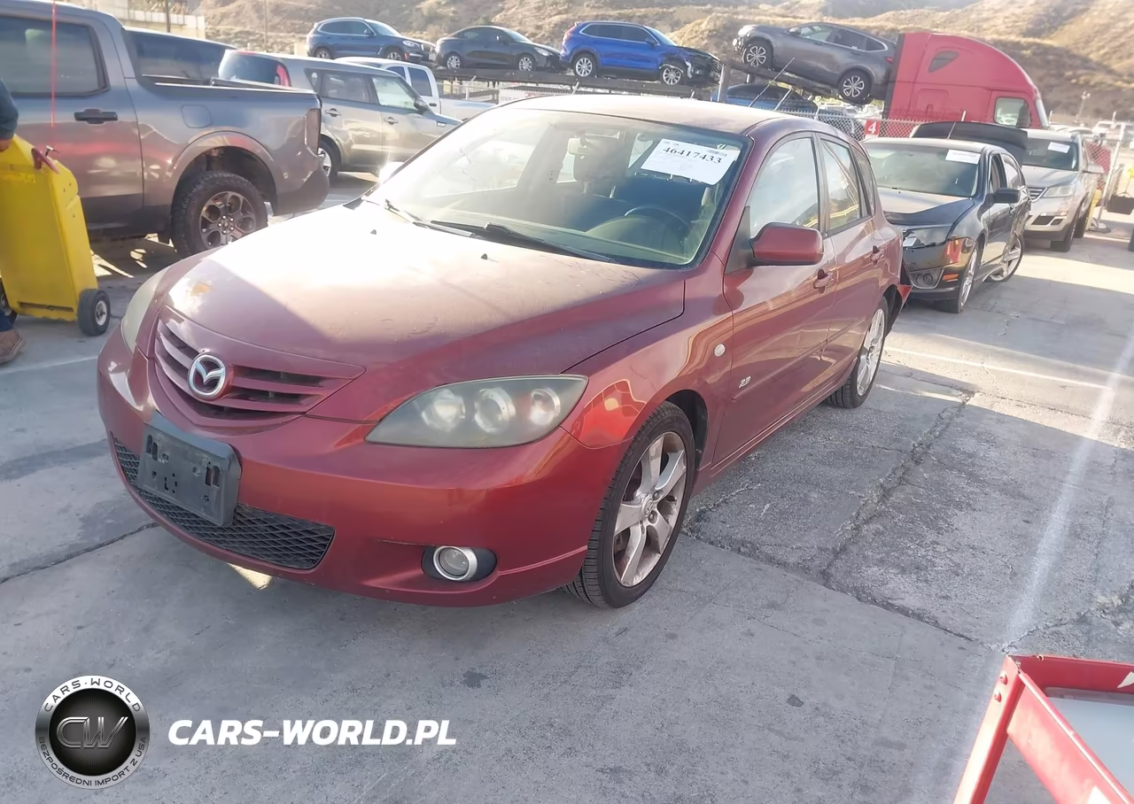 2006 Mazda Mazda3 S VIN:JM1BK143861537070 - 2