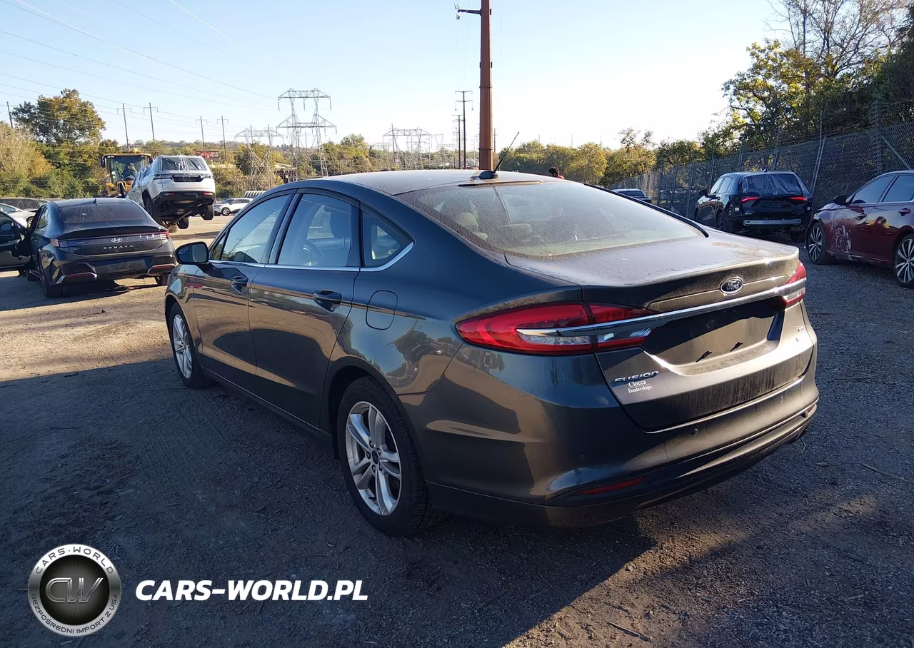 2018 Ford Fusion Se VIN:3FA6P0HD8JR199934 - 3