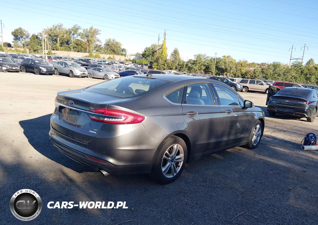 2018 Ford Fusion Se VIN:3FA6P0HD8JR199934 - 4