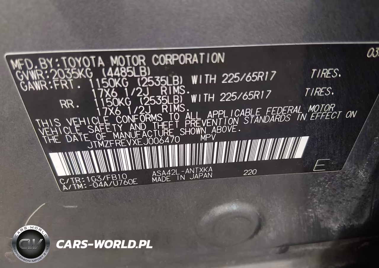 2014 Toyota Rav4 Le VIN:JTMZFREVXEJ006470 - 9