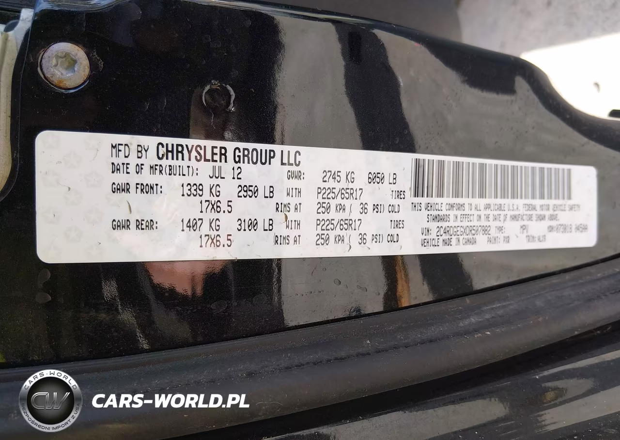 2013 Dodge Grand Caravan R-T VIN:2C4RDGEGXDR507882 - 9