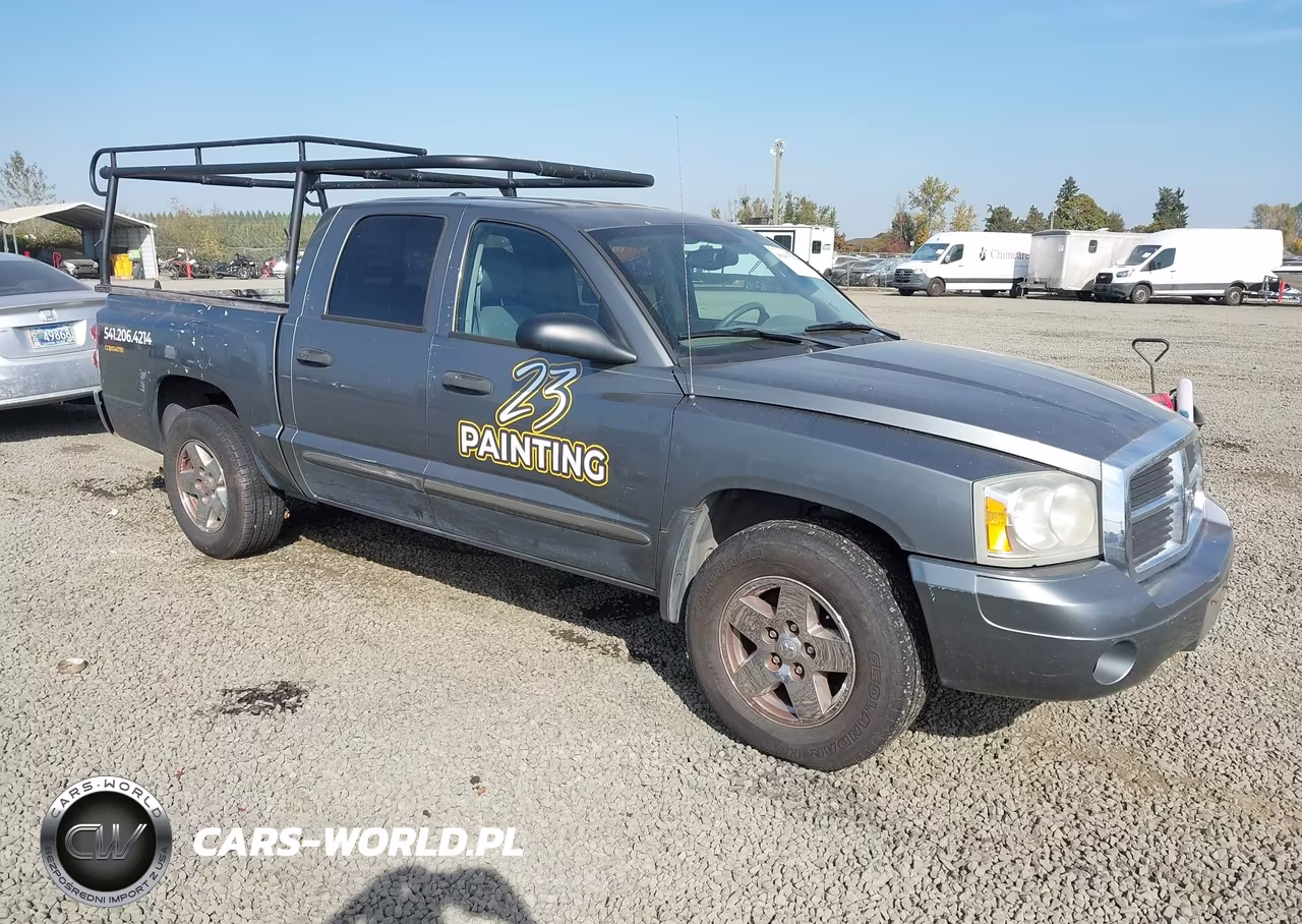2005 Dodge Dakota Laramie VIN:1D7HE58N95S165113 - 1
