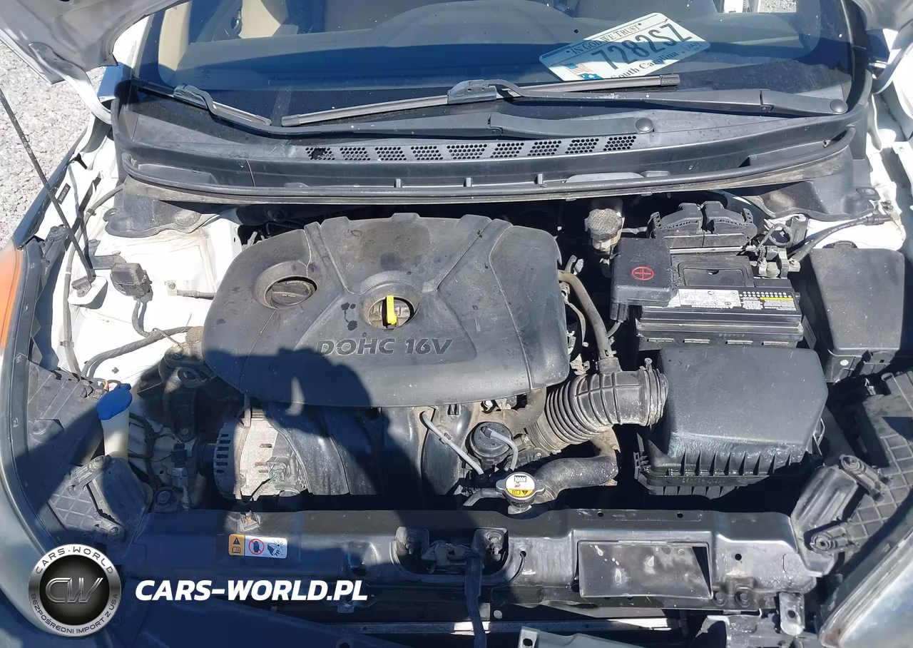 2013 Hyundai Elantra Gls VIN:5NPDH4AE0DH311366 - 10