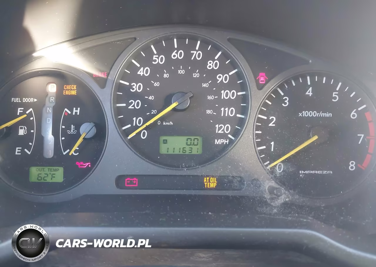 2002 Subaru Impreza Outback Sport VIN:JF1GG68512H821065 - 7