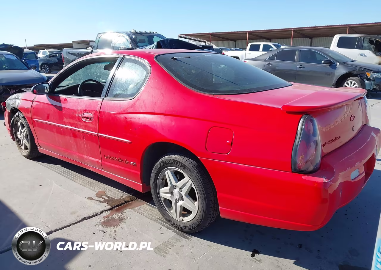 2001 Chevrolet Monte Carlo Ss VIN:2G1WX15K919198132 - 3
