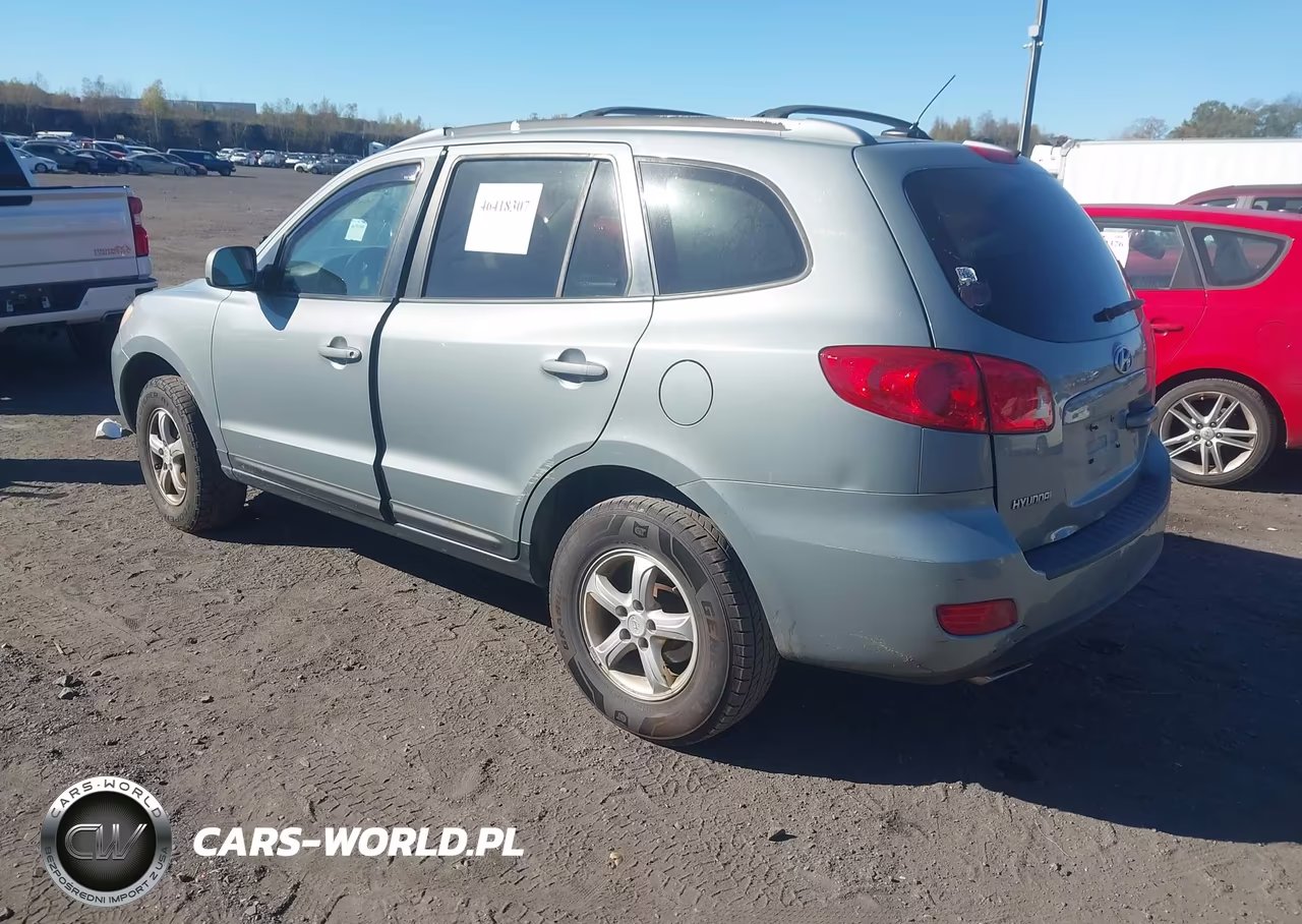 2007 Hyundai Santa Fe Gls VIN:5NMSG73DX7H062608 - 3