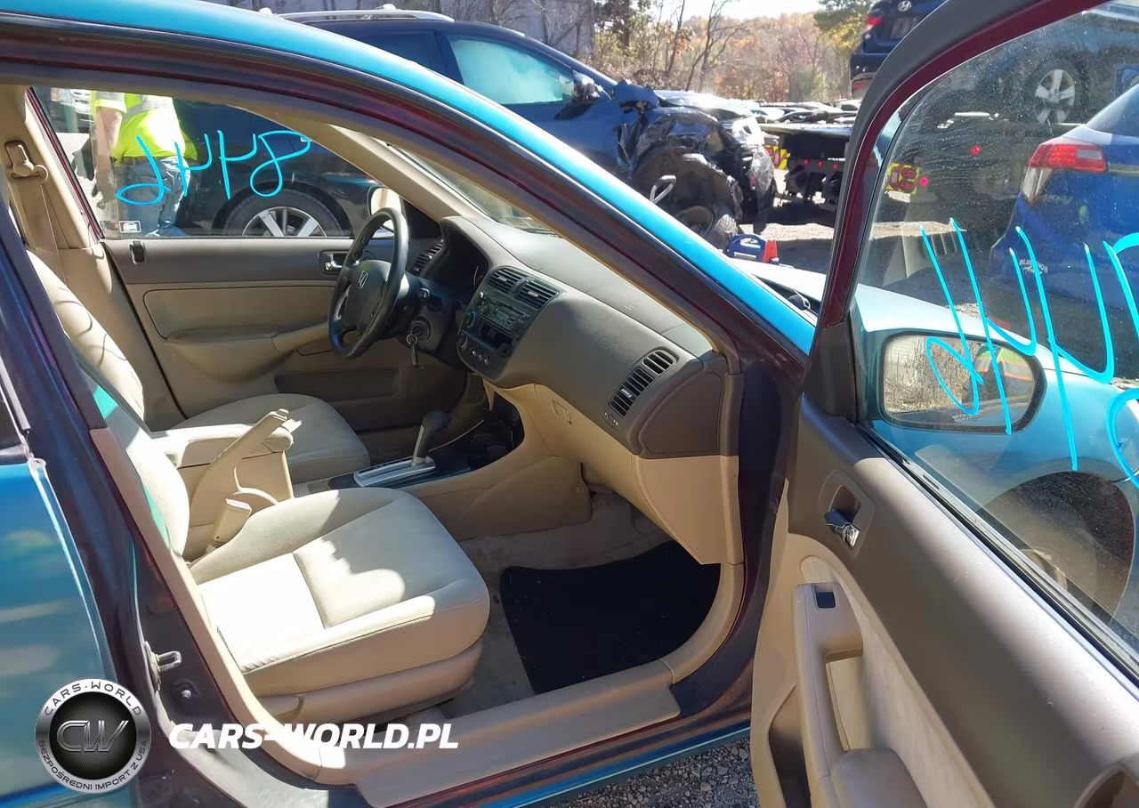 2003 Honda Civic Ex VIN:2HGES26763H512587 - 5