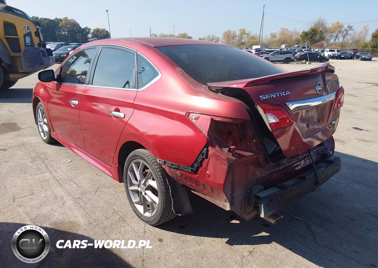2014 Nissan Sentra Sr VIN:3N1AB7AP0EY308742 - 3