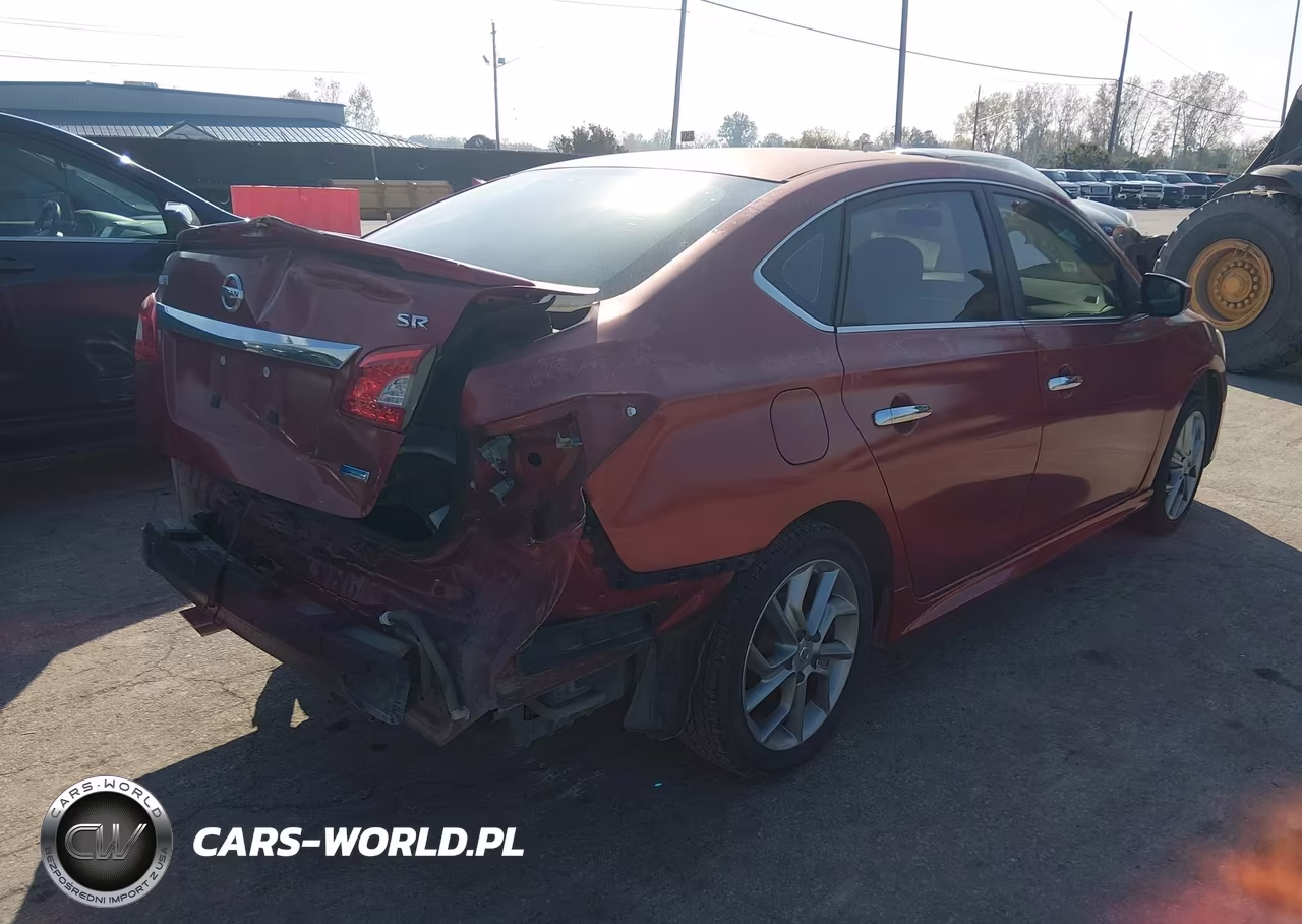 2014 Nissan Sentra Sr VIN:3N1AB7AP0EY308742 - 4