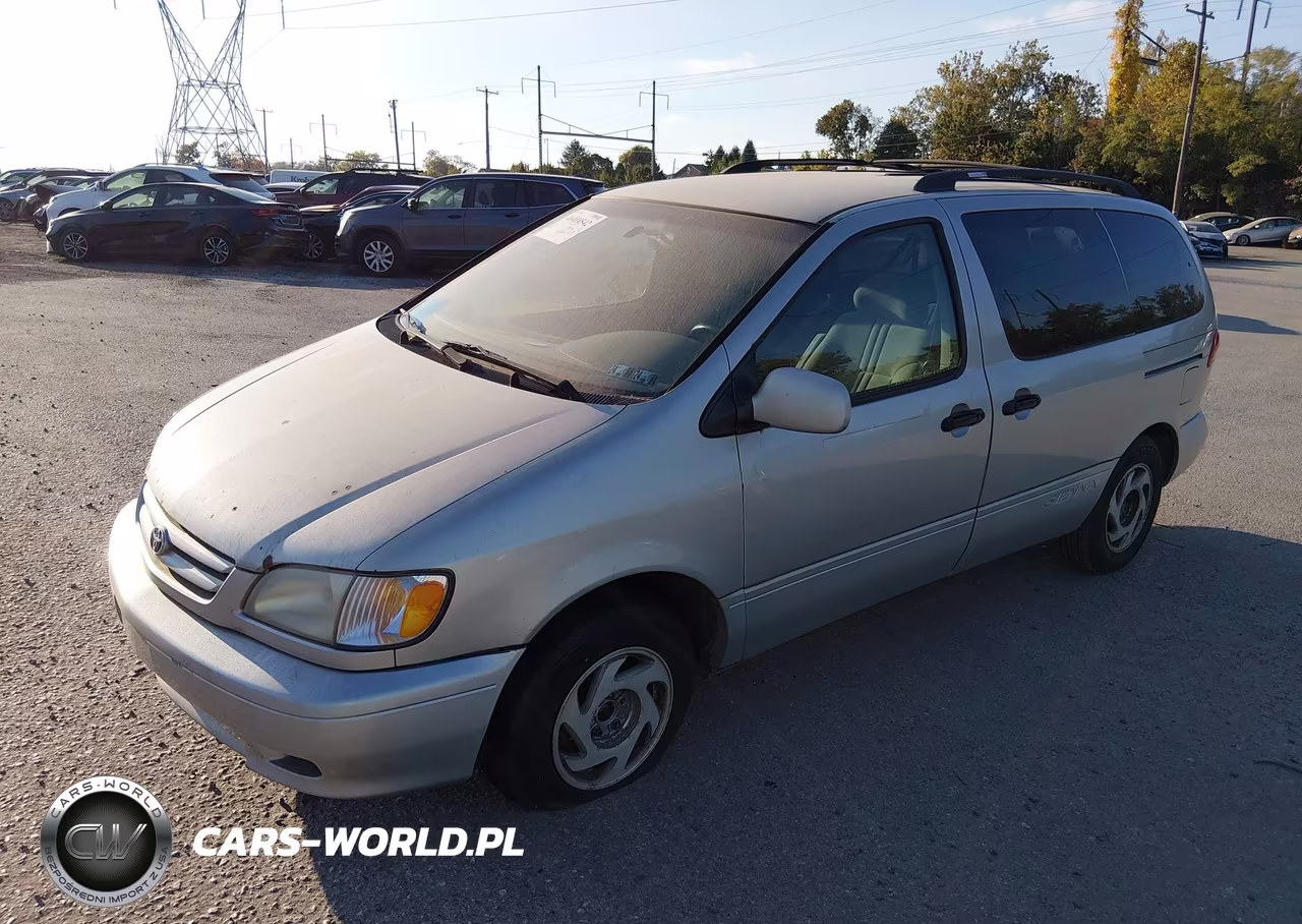2002 Toyota Sienna Le VIN:4T3ZF13C42U464716 - 2