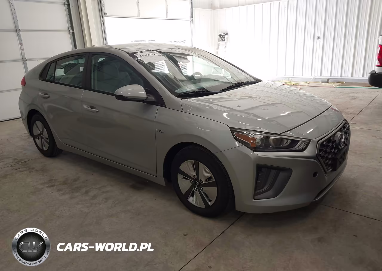 2020 Hyundai Ioniq Hybrid Blue VIN:KMHC65LC4LU221009 - 1