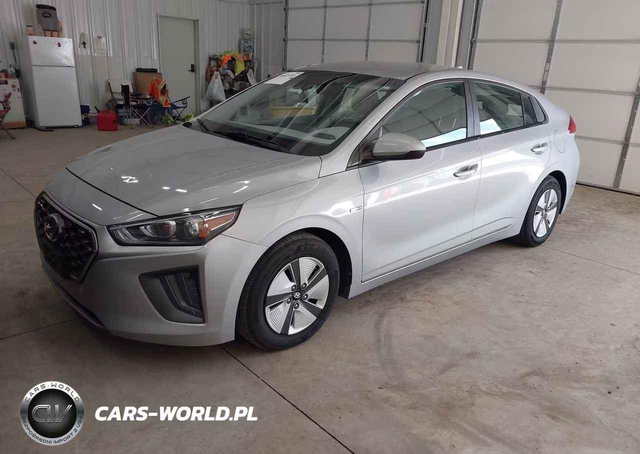 2020 Hyundai Ioniq Hybrid Blue VIN:KMHC65LC4LU221009 - 2