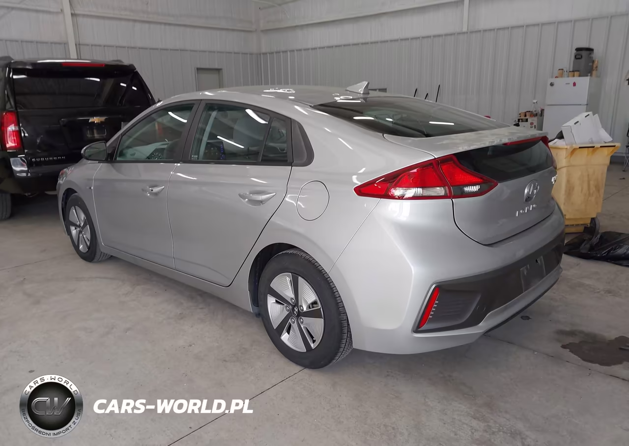 2020 Hyundai Ioniq Hybrid Blue VIN:KMHC65LC4LU221009 - 3