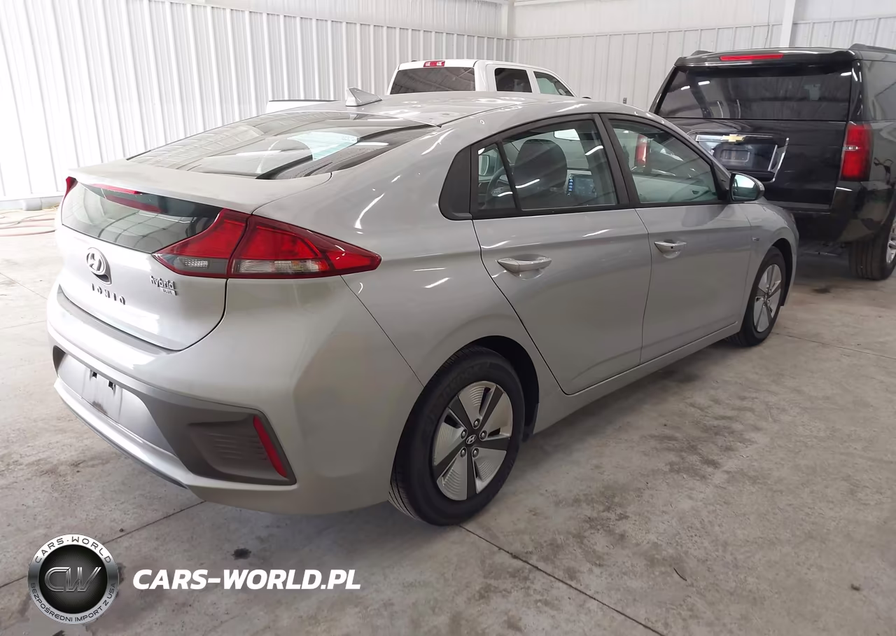 2020 Hyundai Ioniq Hybrid Blue VIN:KMHC65LC4LU221009 - 4