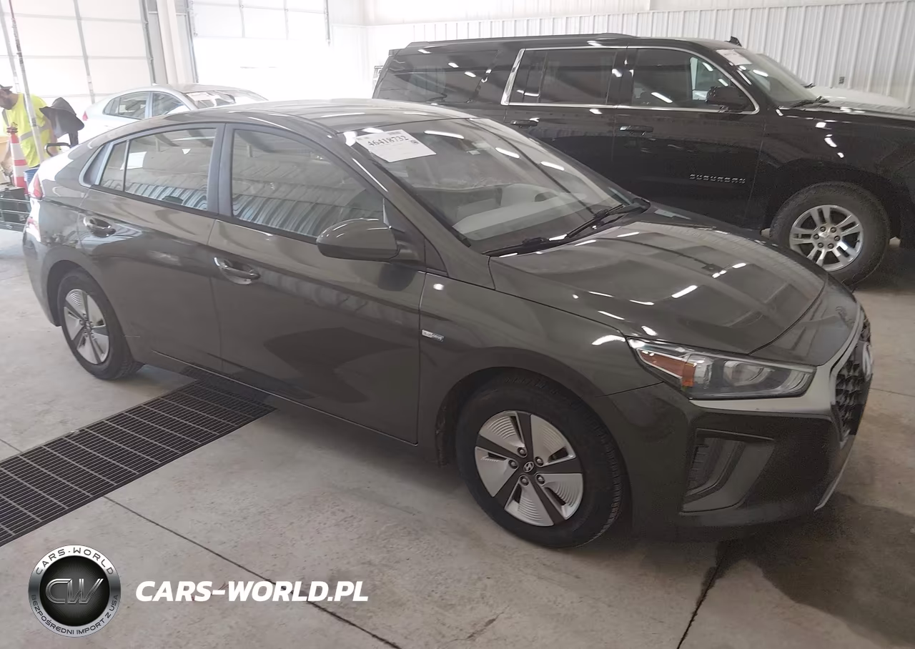 2020 Hyundai Ioniq Hybrid Blue VIN:KMHC65LCXLU220981 - 1