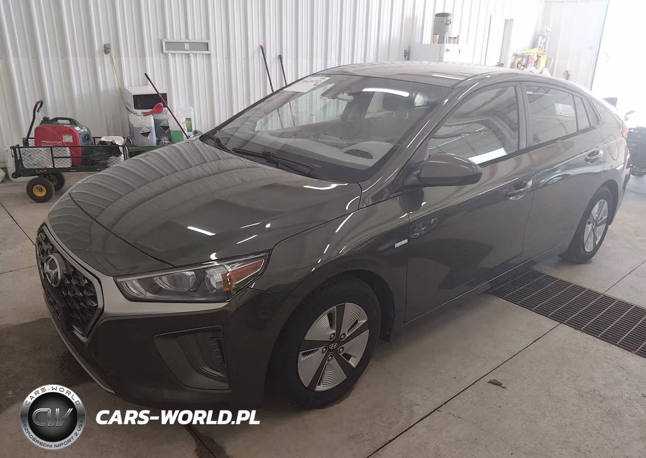 2020 Hyundai Ioniq Hybrid Blue VIN:KMHC65LCXLU220981 - 2
