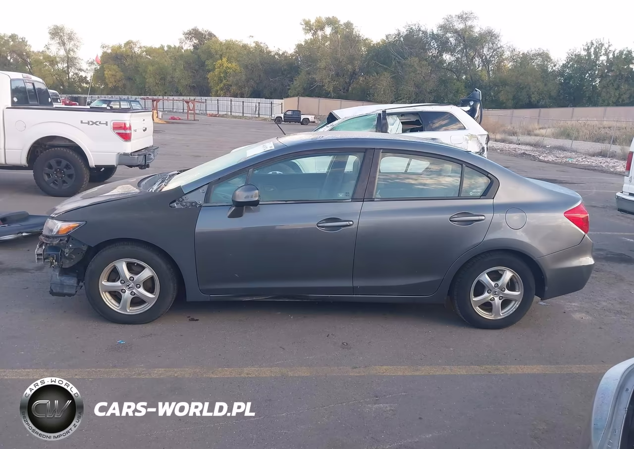 2012 Honda Civic Natural Gas VIN:19XFB5F50CE001245 - 14