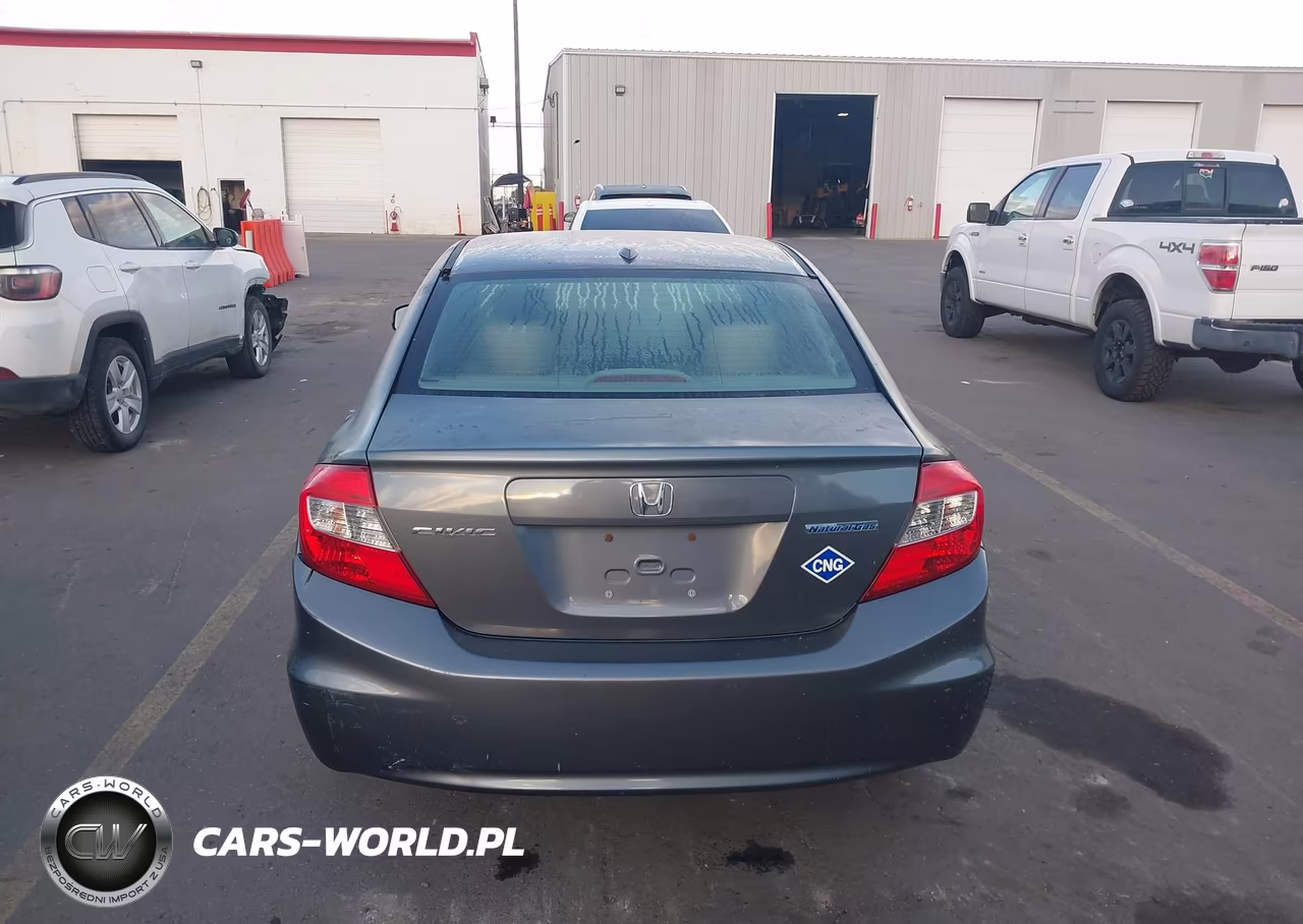2012 Honda Civic Natural Gas VIN:19XFB5F50CE001245 - 16