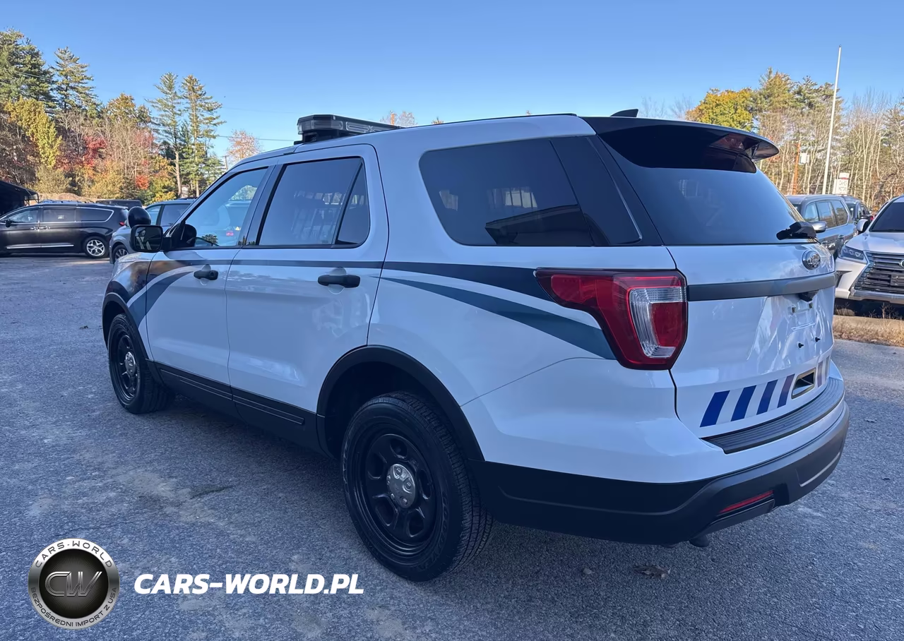 2018 Ford Police Interceptor Utility VIN:1FM5K8AR2JGB69176 - 3