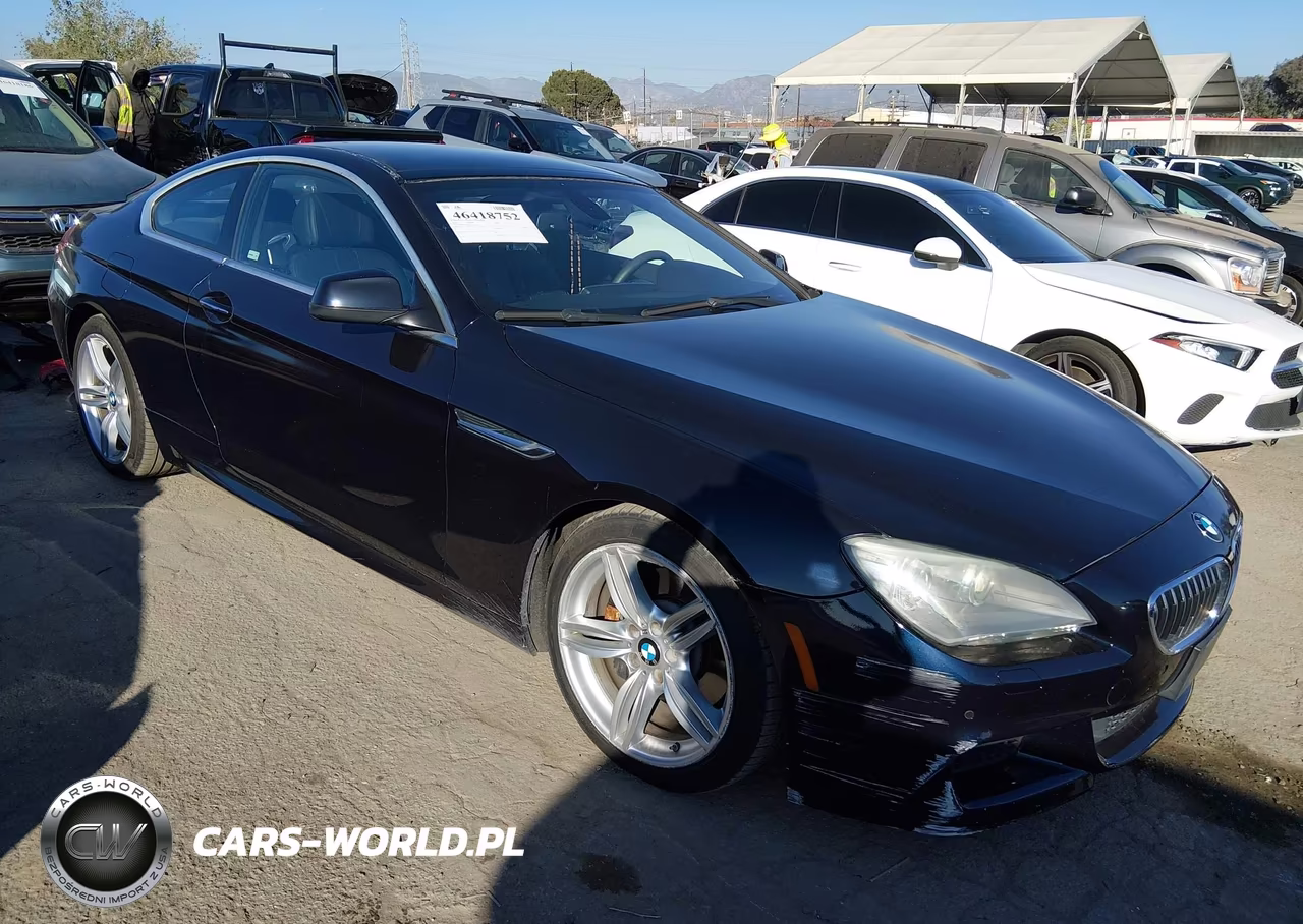 2012 BMW 640I VIN:WBALW3C58CC891854 - 1