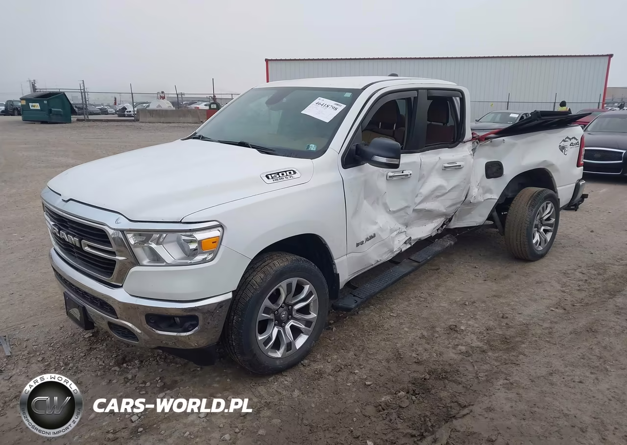 2019 Ram 1500 Big Horn-Lone Star 4X4 6'4 Box VIN:1C6SRFBT4KN824993 - 2