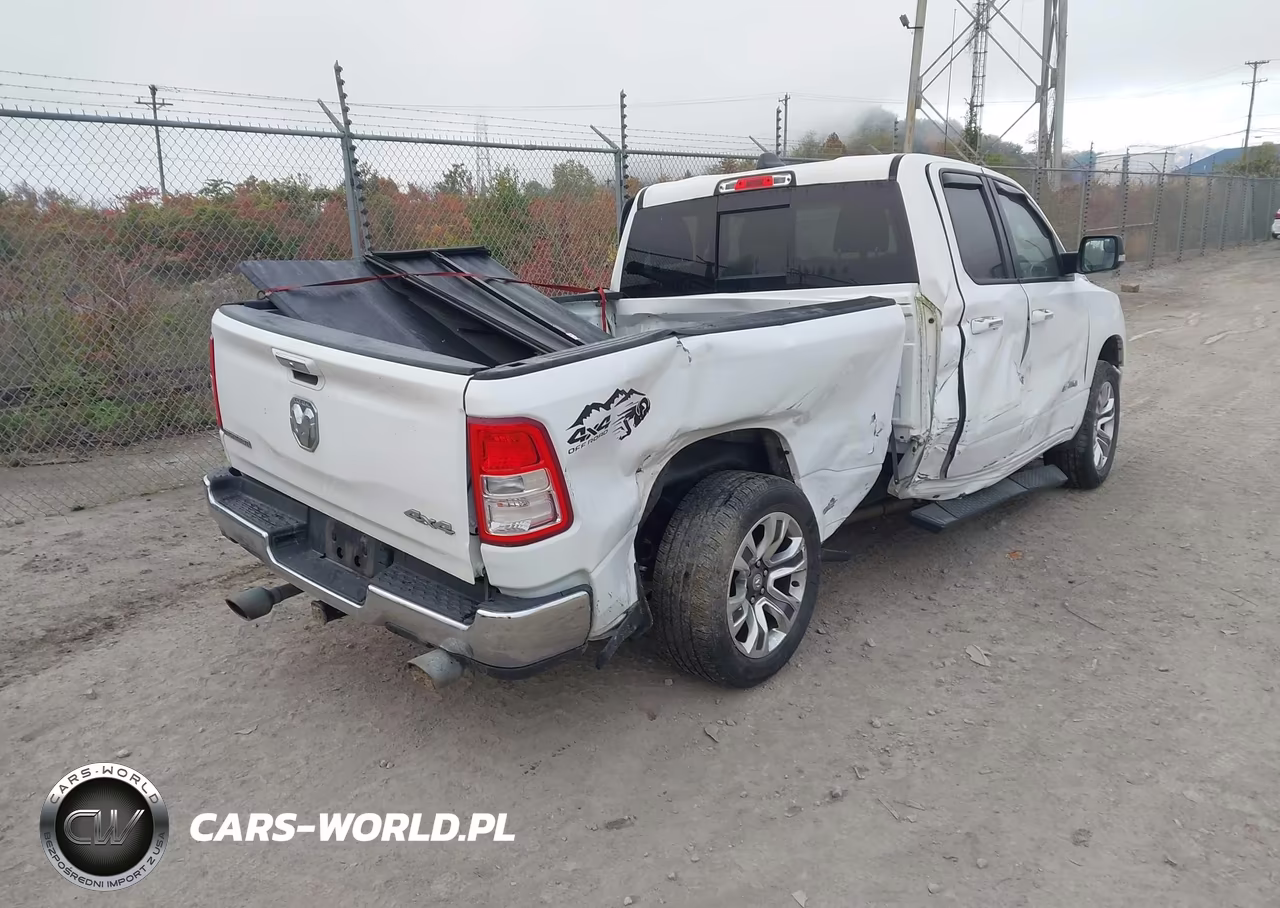 2019 Ram 1500 Big Horn-Lone Star 4X4 6'4 Box VIN:1C6SRFBT4KN824993 - 4