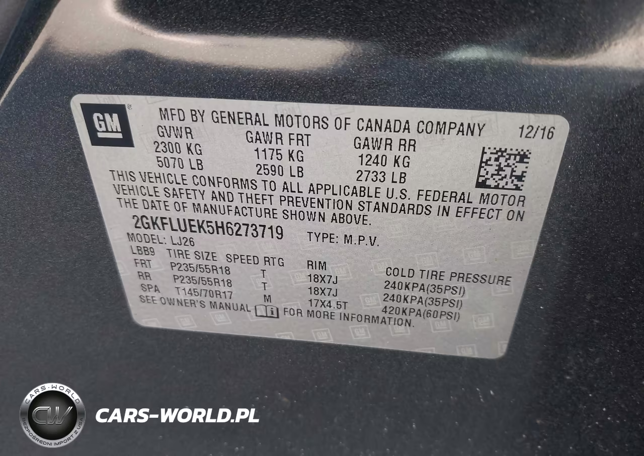 2017 GMC Terrain Slt VIN:2GKFLUEK5H6273719 - 9