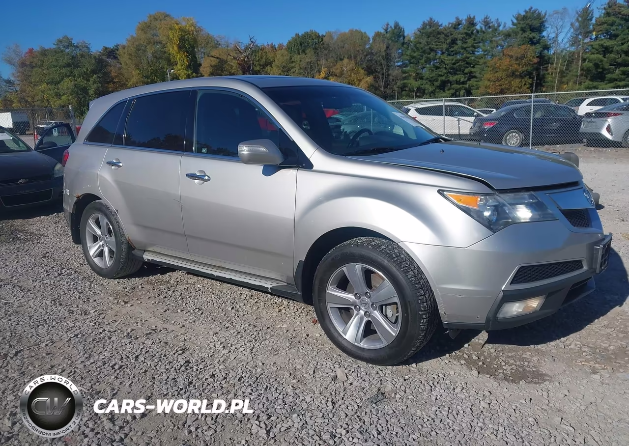 2012 Acura Mdx Technology Package VIN:2HNYD2H39CH508821 - 1